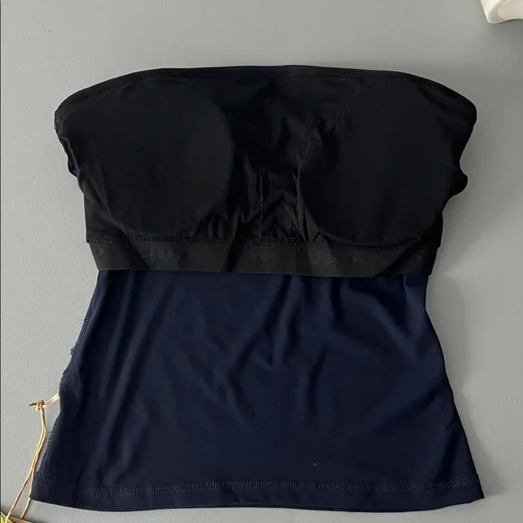 NWT OGL Eco-SkinKiss® Non-slip Essential Tube Brami Top - Midnight Navy Size S - Picture 9 of 16